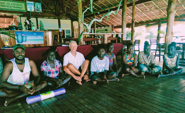 A successful yoga and wellness workshop with Manoj Leah Jacquie Sanaprima Tiro Sharon Ashley and the crew from Fatboys Resort Gizo.